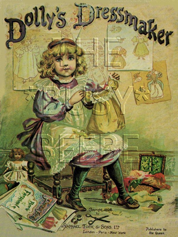 Dollys Dressmaker Antique Doll Pattern Wardrobe 9  