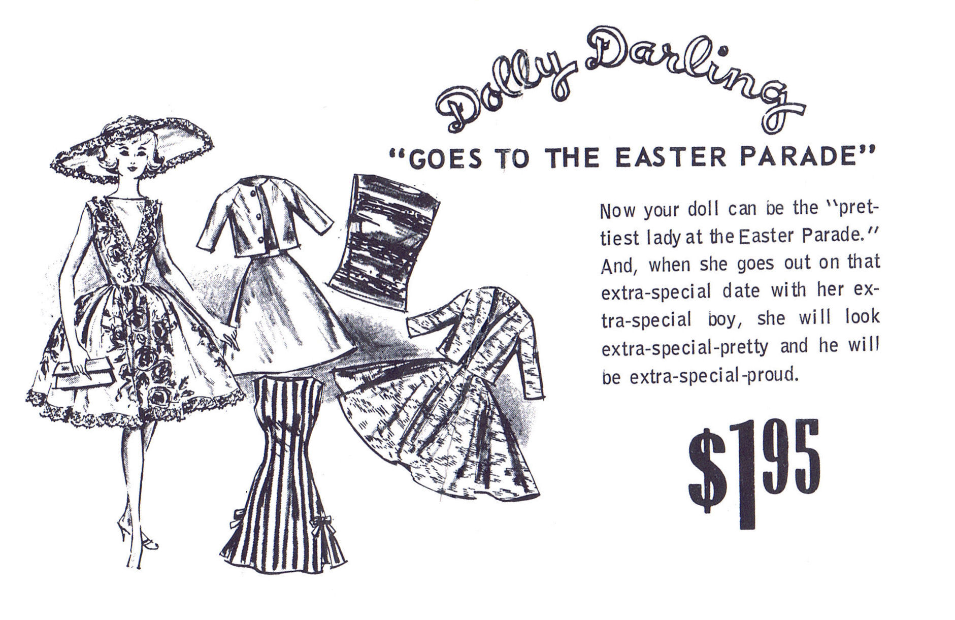 Dolly Darling Pattern Series For Vintage Barbie On CD  