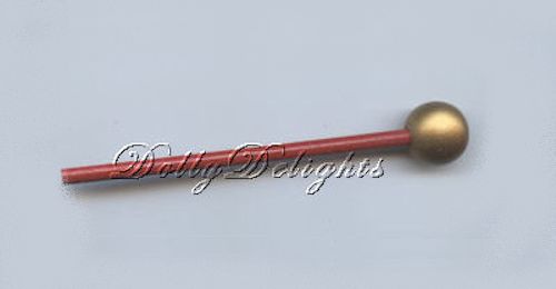 Reproduction Red & Gold Baton For MARY HARTLINE  