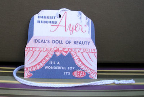 Ideal Harriet Hubbard Ayer Wrist Hang Tag